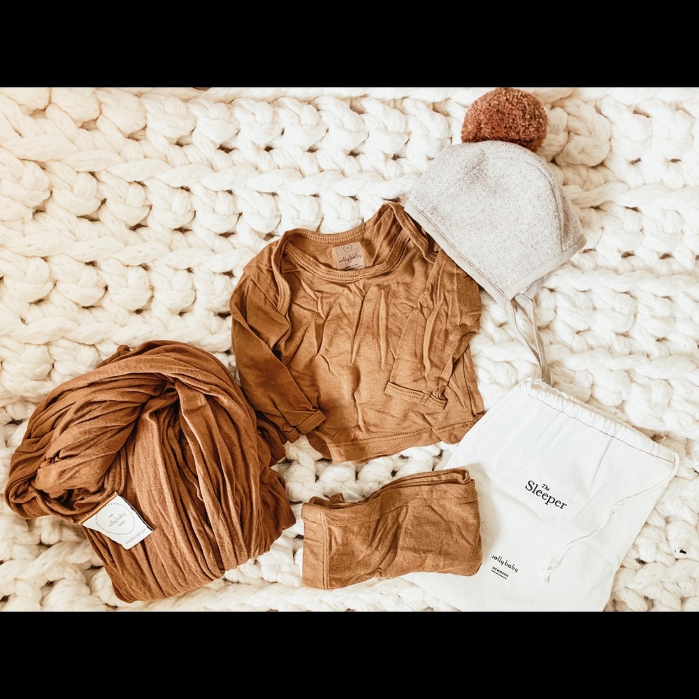 Solly wrap and layette